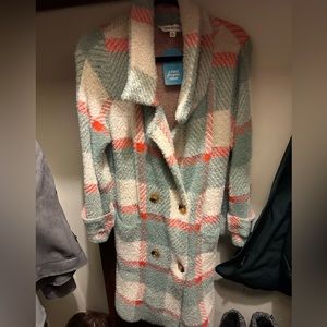 Colorful pea coat